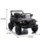 12v Kids Ride On Toy Electric Car Battery Power 4 Wheel Jeep Remote Control Led
