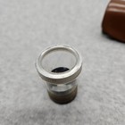 Vintage Bausch   Lomb 7x Measuring Magnifier Loupe Glass Reticle Leather Case