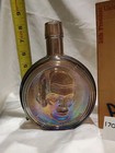 Vtg Wheaton Glass First Edition Commemorative Bottle Dwight Eisenhower Amethyst