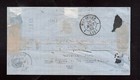 France Offices In Turkey  13  16 Very Fine Used On Folded Lette   with Cert   