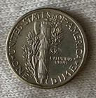1944 P Mercury Silver Dime   uncirculated   Great Details color free Shipping 
