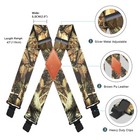 Mendeng Camo Suspenders For Men Heavy Duty Clips Hunting Work Adjustable Braces