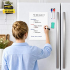 Magnetic Dry Erase Whiteboard For Fridge  12 x8  Small White Board For Refrigera
