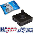 Hqrp 4-position 3-speed Fan Selector Rotary Switch With Knob 10amp 120v-250v