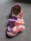 American Girl Truly Me 116 Wig C Pink Purple Hair Side Bangs Doll Custom