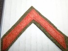 Original Wwi Us Army Honorable Discharge Wool Chevron Patch