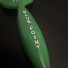 Rare Vintage Whaler Ale Blue Point Green Whale Tail 10  Draft Beer Tap Handle