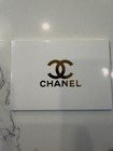 Chanel Red And Gold Card Case W mirror- Small 3 5    X 2 5   