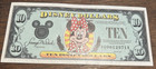 2 Disney Dollars  Minnie Mouse  10 1993 D   1995 A Uncirculated