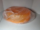 New Tupperware Pie Cupcake Keeper Taker 12in Round Container Orange Seal