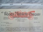 Woods Mobilette Company Stock Letter July 3rd 1914  For 2000 Shares