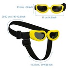 Small Pet Protection Doggles Dog Sunglasses Pet Goggles Uv Sun Glasses Eye Wear