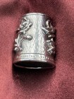 1980 Hallmark Cards Sterling Silver Thimble  Excellent Condition