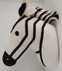 Pillowfort Target Zebra Wall Hanging Soft Plush 12 Inches  18578