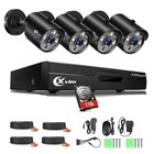 Xvim 1080p Security Camera System 8ch Dvr Outdoor Wired Surveillance Cctv System