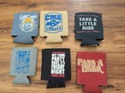 Lot Of 6 Koozies jake Owen  Cma Fest  Jason Aldean  Luke Combs  Concerts country