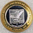 Hard Rock Hotel   Casino Las Vegas  999 Pure  10 Silver Strike Token Pink Taco