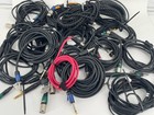 Lot Of 17 Pro Audio Cable Xlr Trs Livewire Monster Microphone Studio Cables  2