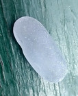 Genuine Beautiful Surf Tumbled Sea Glass Beautiful Light Blue Clear Color 5 Gr