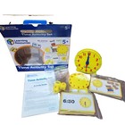 Learning Resources Time Activity Set - 41 Pieces  Ages 5  clock For Teaching Tim