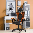 Gaming Chair Office Chair Ergonomic Pu Leather Desk Chair