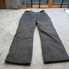 Columbia Snow Pants Youth 14 16 Gray Waterproof Insulated Ski Snowboard 30x26