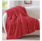 Bedelite Fleece Throw Blanket For Couch  300gsm Soft  Warm Fluffy Queen Blank   