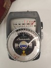 Vintage Gossen Lunasix 3 Light Exposure Meter And Case
