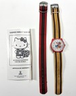 1976-79 Vintage Working Hello Kitty Watch Euc Sanrio With Original Packaging