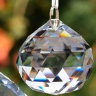 4pcs 50mm Clear Crystal Ball Prisms Feng Shui Suncatcher Decorating Hanging F   