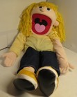 Silly Puppets Katie Peach Girl Full Body Ventriloquist Style Puppet 25  Guc Toy