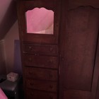 Antique 1800   s Old Fam House Closet  