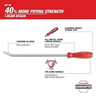 Milwaukee Tool 45-74-9208 Pry Bar  All Metal Core  Comfortable Tri-lobe Handle 