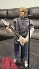Nirvana Kurt Cobain 1 6 Custom Figure W  Red Flannel   Red Converse 