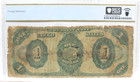 1891  1 Treasury Note Red Seal Fr 352 Pcgs 6 Good