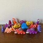 14 Flintstones Pebbles Post Cereal Prizes Premiums Dinosaur Action Figures Lot 1