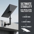 Starlink Wall Roof Mounting Bracket For Gen3 V3 4 4x Standard Dish - Heavy Duty