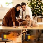 Lerat Space Heater  Portable Mini Heater For Indoor Use  500w Fast Heating Small