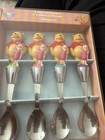 Winnie The Pooh Disney Store Sweet Shoppe 4 Dessert Ice Cream Spoons Piglet Rare