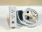Byrne - Dean  Edge Mount Power Unit W  2x Usb-a Sockets   2x Of 120v Ac Sockets
