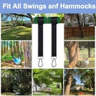 Hishine Extra Long Tree Swing Straps Tree Swing Hanging Kit With Tree Protector