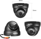 960h Dome Security Camera  800tvl Cctv Surveillance Camera With 100ft Night Visi