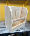 Solid Wood Restaurant Menu Holder Durable Well Made