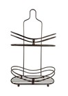 Bronze Metal Wire 2 Tier Shower Caddy Hanging Bathroom Storage Organizer Rack