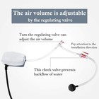 Adjustable Ultra Silent Air Pump For Aquarium Fish Tank  Electric Oxygen Pump
