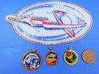 Nasa Space Shuttle Columbia Lot Of 8 Vtg Sts-4 Patch   Die Cast Pencil Sharpener