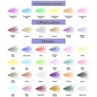 Airbrush Paint - 36 Colors With 4 Thinner  Ready To Spray Airbrush Paint Set    