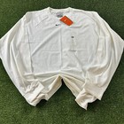 Vintage Nike T Shirt Mens Large White Deadstock Made In Usa Center Check Y2k