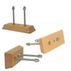 Skateboard Deck Floating Display Wall Mount Hanger Vintage Longboard Retro 6 pk