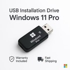 Microsoft Windows 10 Or 11  home pro  X64 Retail Bootable Usb Stick 